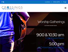 Tablet Screenshot of crossingsknoxville.com